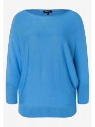 More & More Sweter w kolorze niebieskim rozmiar: 36. Niebieskie swetry klasyczne damskie MORE & MORE, s, z wiskozy, bez kołnierzyka. Za 114.71 zł.