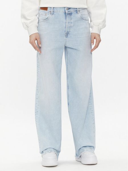 Replay Jeansy WA517.000.77365C Niebieski Relaxed Fit. Niebieskie jeansy damskie Replay. Za 489.99 zł.