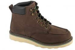 Trapery męskie, Kadmiel - Grand Creek. Brązowe buty zimowe męskie Skechers, z materiału, bez zapięcia. Za 399.99 zł.