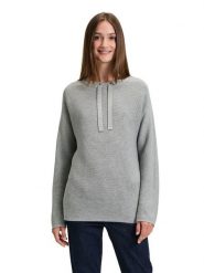 Betty Barclay Sweter w kolorze szarym rozmiar: 46. Szare swetry klasyczne damskie Betty Barclay, ze splotem, bez kołnierzyka. Za 147.91 zł.