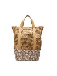 Roxy Torebka Beach Lover ERJBP04846 Beżowy. Brązowe torebki klasyczne damskie Roxy, bez wzorów, z tworzywa sztucznego, bez dodatków. Za 139.99 zł.