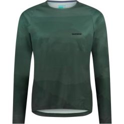 Koszulka z długim rękawem SENTIERO, Aurora Green. Zielone koszulki męskie z długim rękawem SHIMANO, m, z materiału. Za 329.90 zł.