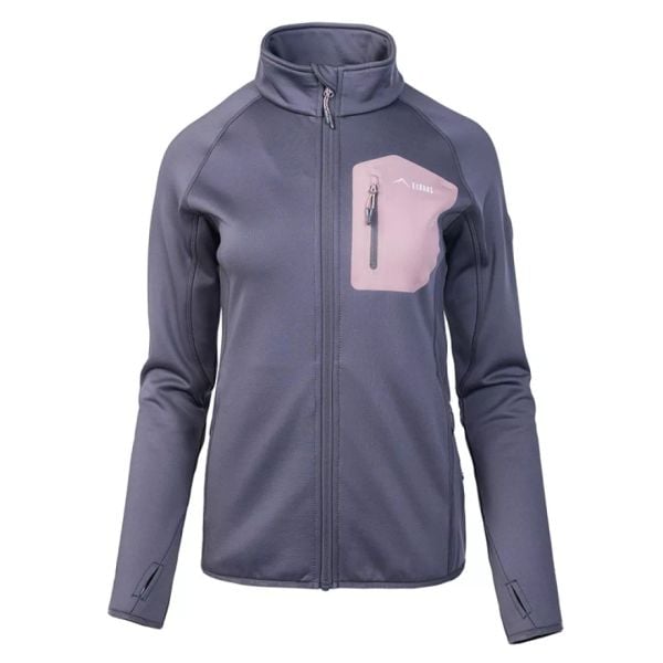 Bluza damska Elbrus Nomi Wo's - fioletowa, Rozmiar XS. Fioletowe bluzy bez kaptura damskie ELBRUS, m, z elastanu. Za 259.99 zł.