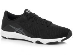 Buty sportowe treningowe męskie ASICS DEFIANCE X S708N-9097. Czarne buty fitness męskie Asics, trekkingowe. Za 249.00 zł.