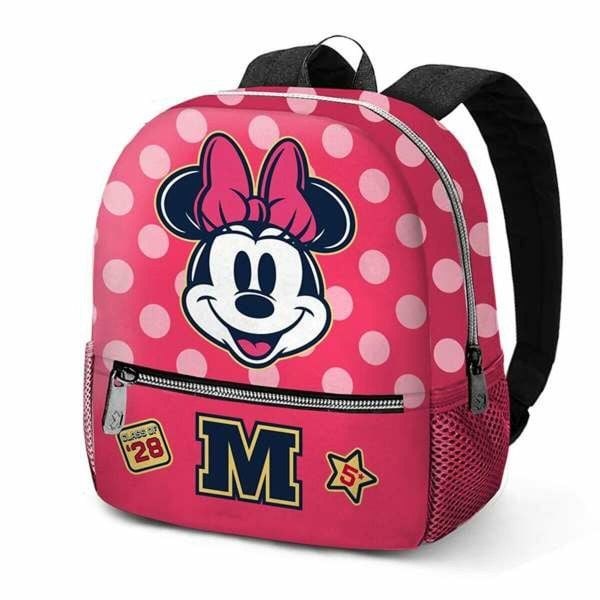 Plecak szkolny DISNEY Class Różowy. Czerwone plecaki damskie Disney, bez wzorów, biznesowe. Za 117.50 zł.