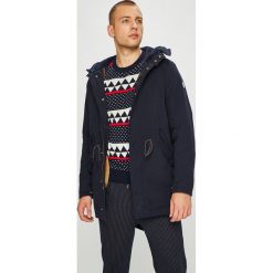 Scotch & Soda - Kurtka. Niebieskie kurtki męskie Scotch & Soda, l, bez wzorów, z bawełny, z kapturem. W wyprzedaży za 949.90 zł.