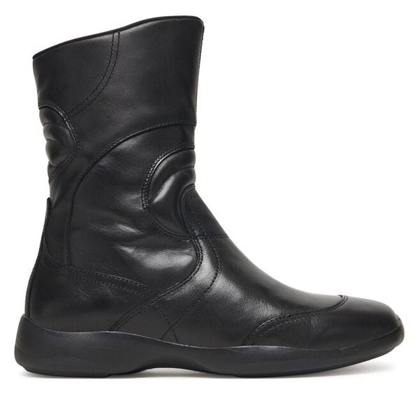 Botki Vagabond Shoemakers. Czarne botki damskie Vagabond Shoemakers, bez obcasa, na płaskiej podeszwie, bez zapięcia. Za 849.99 zł.