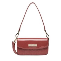 Torebka Nine West. Czerwone torebki klasyczne damskie Nine West, bez wzorów, bez dodatków. Za 169.99 zł.