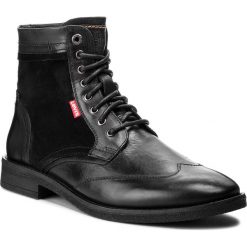 Kozaki LEVI'S - 228738-1700-59 Regular Black. Czarne buty zimowe męskie Levi's, z materiału, bez zapięcia. W wyprzedaży za 369.00 zł.