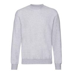Męska Klasyczna, Gładka Bluza Wkładana Przez Głowę. Szare bluzy bez kaptura męskie Fruit of the Loom, m. Za 91.99 zł.