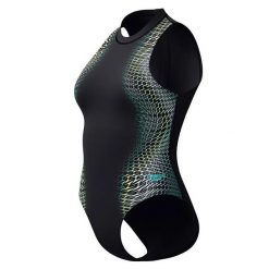 Strój kąpielowy jednoczęściowy damski na basen Speedo Hydrasuit. Brązowe stroje jednoczęściowe damskie Speedo, m, bez wzorów. Za 291.98 zł.