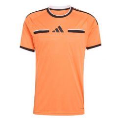 Koszulka sędziowska adidas 2026. Brązowe t-shirty sportowe męskie Adidas, m, z materiału, bez ramiączek, do piłki nożnej, climacool (adidas). Za 235.50 zł.