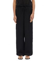 S.Oliver BLACK LABEL Spodnie Kobiety czarny, 40. Czarne spodnie materiałowe damskie s.Oliver Black Label, bez wzorów, z wiskozy, biznesowe. Za 429.95 zł.