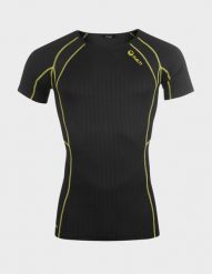 Koszulka termoaktywna męska Halti Ultra Cool Mesh S/S. Czarne bielizna termoaktywna męska Halti, m, bez wzorów, z elastanu. Za 180.00 zł.