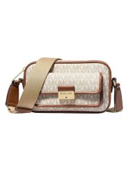 Michael Kors Torebka w kolorze beżowym - 19 x 14 x 7 cm rozmiar: onesize. Brązowe torebki klasyczne damskie Michael Kors, bez wzorów, z materiału, bez dodatków. Za 571.45 zł.