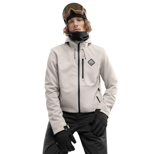 Kurtka snowboardowa męska W2 Cerro. Brązowe kurtki męskie SIROKO, m, bez wzorów, z softshellu, bez kaptura, narciarskie. W wyprzedaży za 378.00 zł.