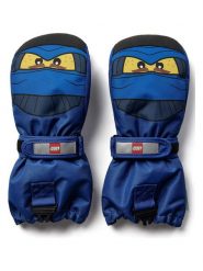LEGO Rękawiczki narciarskie "Agan" w kolorze niebieskim rozmiar: 122/128. Niebieskie rękawiczki dziecięce LEGO, bez ramiączek. Za 139.20 zł.