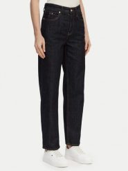 Tommy Hilfiger Jeansy WW0WW50966 Granatowy Taper Fit. Niebieskie jeansy damskie Tommy Hilfiger. Za 489.99 zł.