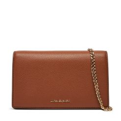 Torebka MICHAEL Michael Kors. Brązowe torebki klasyczne damskie MICHAEL Michael Kors, bez wzorów, wizytowe, bez kołnierzyka, bez ramiączek. Za 569.99 zł.