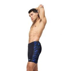 Kąpielówki męskie spodenki na basen Speedo Hyperboom PNL JAM AM. Czarne kąpielówki męskie Speedo, m, bez wzorów, do pływania. Za 169.99 zł.