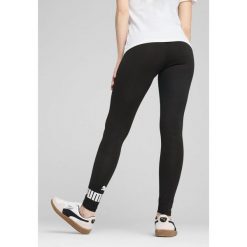 Legginsy damskie z logo No. 1 ESS PUMA Black. Czarne legginsy damskie Puma, l, bez wzorów, z dżerseju. Za 152.50 zł.