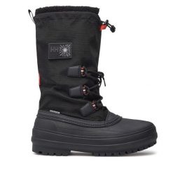 Śniegowce Helly Hansen. Czarne buty zimowe męskie Helly Hansen, bez zapięcia. Za 669.99 zł.
