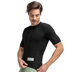 Koszulka rowerowa gravel męska GM2 Tasmania. Czarne t-shirty sportowe męskie SIROKO, m, z materiału, bez ramiączek, rowerowe. Za 254.00 zł.