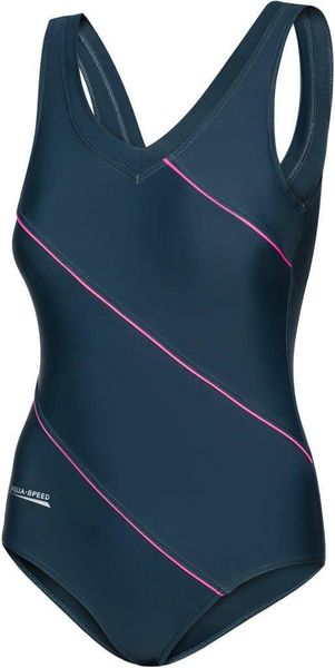 Strój jednoczęściowy pływacki damski Aqua Speed Sophie. Czerwone stroje jednoczęściowe damskie Aqua-Speed, l, bez wzorów. Za 149.99 zł.