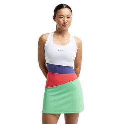 Damska sukienka do gry w padla Padel Siroko Dusk Erit. Sukienki damskie SIROKO, m, bez wzorów, z nylonu, sportowe, bez kołnierzyka, bez ramiączek, sportowe. Za 253.00 zł.