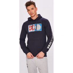 DC - Bluza. Niebieskie bluzy z kapturem męskie DC, m, z bawełny. W wyprzedaży za 139.90 zł.