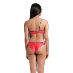 Damski 2-częściowy kostium kąpielowy Arena Solid Single Shoulder. Czerwone stroje jednoczęściowe damskie Arena, xs, bez wzorów. Za 258.50 zł.