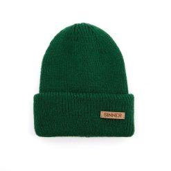 Czapka SINNER Maka Beanie, zielona. Zielone czapki zimowe damskie SINNER. Za 230.00 zł.