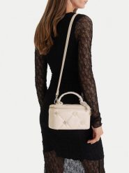 Nine West Torebka EO-Delancey Moon-KS2575-1 Écru. Torebki klasyczne damskie Nine West, bez wzorów, z materiału, bez dodatków. Za 259.99 zł.