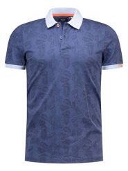NEW ZEALAND AUCKLAND Koszulka polo w kolorze granatowym rozmiar: XXL. Niebieskie koszulki polo męskie New Zealand Auckland, xxl, bez wzorów, z bawełny, bez ramiączek. Za 171.28 zł.