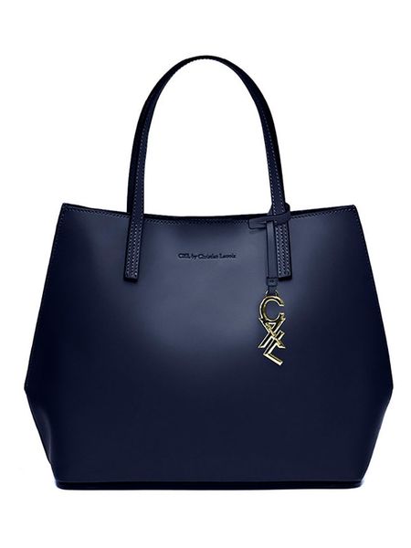 CXL by Christian Lacroix Torebka "Rivoli" w kolorze granatowym - 45 x 30 x 15 cm rozmiar: onesize. Niebieskie torebki klasyczne damskie CXL by Christian Lacroix, bez wzorów, z materiału, bez dodatków. Za 521.99 zł.