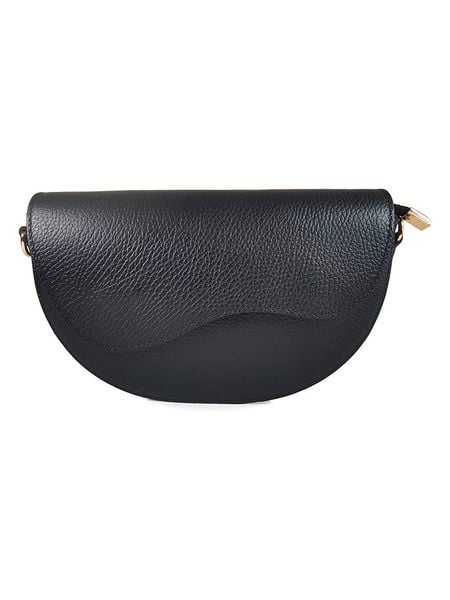 ORE10 Skórzana torebka "Brais" w kolorze czarnym - 26 x 17 x 8 cm rozmiar: onesize. Czarne torebki klasyczne damskie ORE10, bez wzorów, z materiału, bez dodatków. Za 260.74 zł.