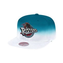 Czapka typu snapback Mitchell & Ness Color Fade Detroit Pistons. Białe czapki męskie Mitchell & Ness, bez wzorów. Za 213.50 zł.
