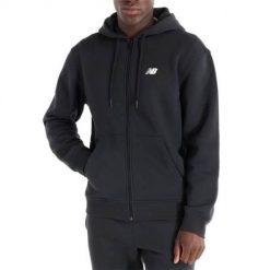 Bluza sportowa męska New Balance MJ43902BK. Czarne bluzy sportowe męskie New Balance, m. Za 325.00 zł.