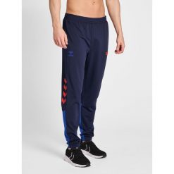 Jogging Hummel Pro Grid GK. Niebieskie szorty męskie HUMMEL, bez wzorów, z elastanu. Za 252.40 zł.