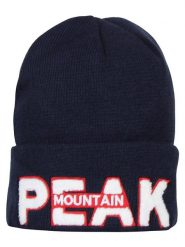 Peak Mountain Czapka "Marc" w kolorze granatowym rozmiar: onesize. Niebieskie czapki zimowe damskie Peak Mountain. Za 82.44 zł.