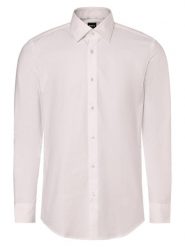 BOSS Koszula - Easy-iron - H-HANK-kent-C6-242 Mężczyźni Slim Fit Bawełna biały, 44. Białe koszule męskie Boss, m, bez wzorów, z bawełny, bez kołnierzyka, bez ramiączek. Za 329.95 zł.