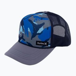 Czapka z daszkiem męska Hurley Rincon Trucker. Szare czapki męskie Hurley, bez wzorów. Za 99.99 zł.