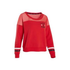 Bluza do tańca miejskiego damska. Czarne bluzy bez kaptura damskie DOMYOS, z bawełny. Za 79.99 zł.