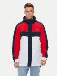 Tommy Jeans Parka Archive DM0DM19477 Czerwony Relaxed Fit. Czerwone parki męskie Tommy Jeans, l, bez wzorów, z jeansu. Za 529.99 zł.