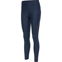 Damskie wysokie legginsy Hummel TE Tola. Niebieskie legginsy damskie HUMMEL, xl, bez wzorów, z tkaniny. Za 265.50 zł.