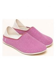 Kitz-pichler Kapcie "Linen Slip-On" w kolorze fioletowym rozmiar: 39. Różowe kapcie damskie kitz-pichler, bez wzorów, z materiału. Za 152.99 zł.