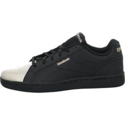Buty do chodzenia damskie Reebok Royal Complete Cln. Czarne buty sportowe na co dzień damskie Reebok, bez wzorów, z materiału, tenisowe, Reebok Royal. Za 216.00 zł.