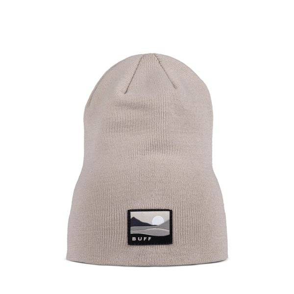 Czapka BUFF KNITTED BEANIE LILON LONG. Zielone czapki męskie Buff, bez wzorów, z materiału, eleganckie. Za 89.99 zł.