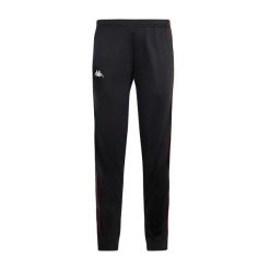 Damskie spodnie dresowe Kappa Wrastoria 222 Banda. Czarne spodnie sportowe damskie Kappa, s, z dresówki, do piłki nożnej. Za 303.50 zł.