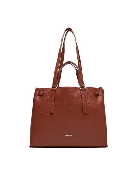 Lasocki Torebka C-LSK-X-004-08 Czerwony. Czerwone torebki klasyczne damskie Lasocki, bez wzorów, z materiału, bez dodatków. Za 199.99 zł.